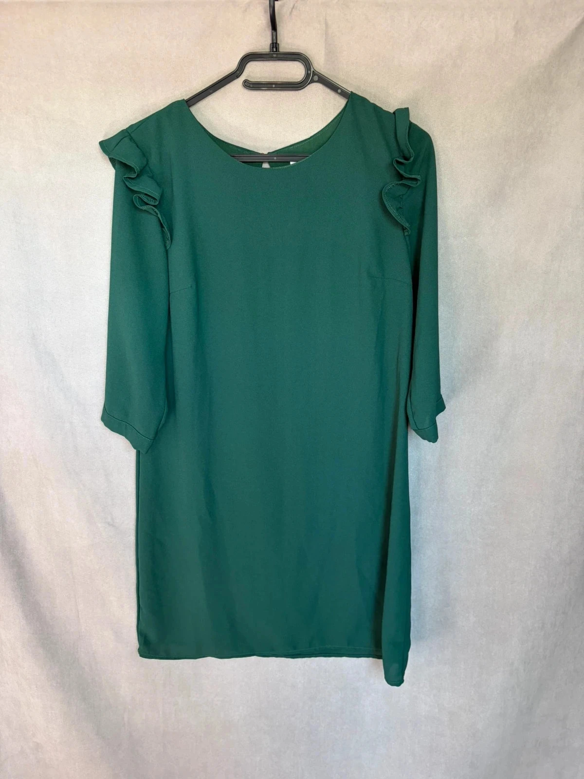 Jolie robe verte cerise bleue taille s